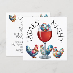 SOIRÉE DES DAMES, etc. Invitation