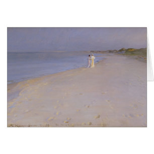 Soirée d'été à la plage du sud, Skagen, 1893