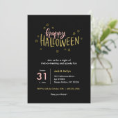 Soirée d'Halloween Invitation (Debout devant)