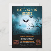 Soirée d'Halloween | Invitation (Devant)