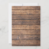 soirée d'hiver thème arctique Invitation (Dos)