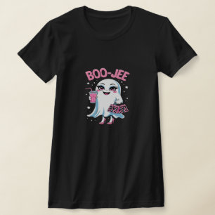 "Soirée d'horreur hantée - T-shirt d'Halloween eff