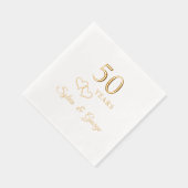 Soirée du 50e Anniversaire moderne et élégante (Droite)