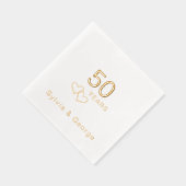 Soirée du 50e Anniversaire moderne et élégante (Droite)