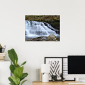 Soirée Du Printemps Aux Cascades. Affiche (Bureau à domicile)