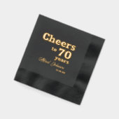 Soirée élégante à 70 ans 70e anniversaire (Gauche)