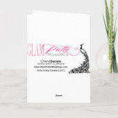 Soirée enchantée Mariage nocturne Merci (Dos)