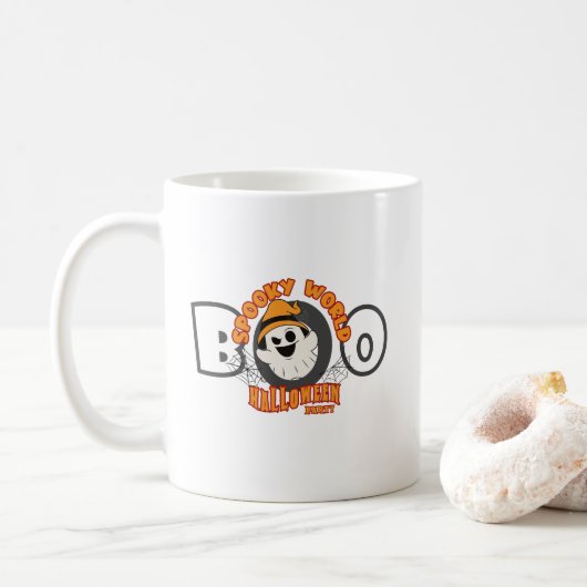 Soirée Halloween Spooky World | Mug Classique 11# (Avec donut)