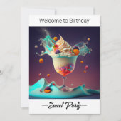 Soirée. Invitation originale. (Devant)