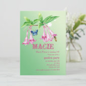 Soirée Jardin Nectar Invitation (Debout devant)