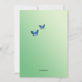 Soirée Jardin Nectar Invitation (Dos)