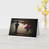 Soirée Lumineuse, carte (Fleur jaune)