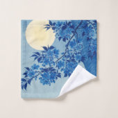 Soirée Lune Arbre Bleu Lune (Gant de toilette)