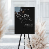 Soirée minimaliste élégante de répétition noire