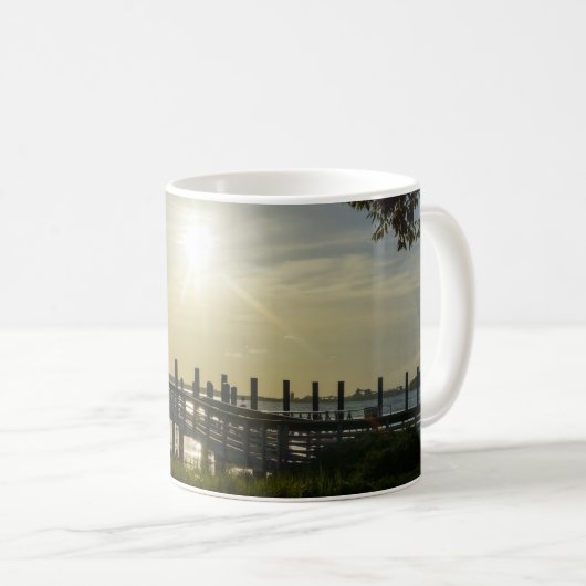 Soirée Paisible À Cooper River Coffee Mug (Devant droit)