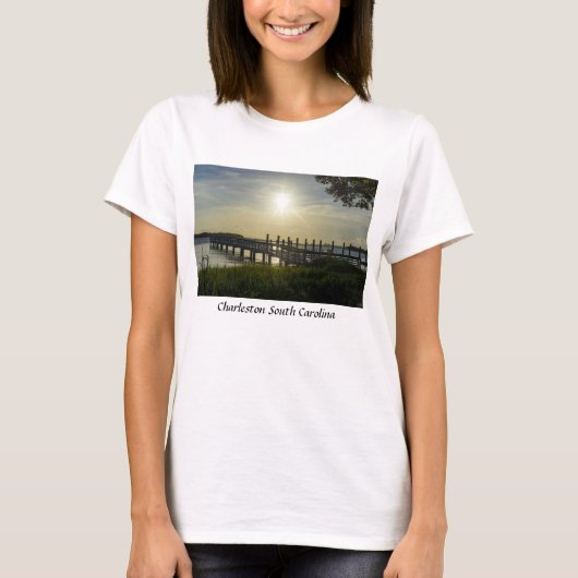 Soirée Paisible À Cooper River T-Shirt (Devant)