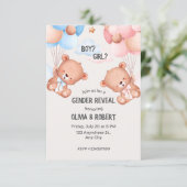 soirée révélatrice, invitation (Debout devant)