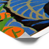 Soirée tropicale Art déco de Seguy - Imprimer (Coin)