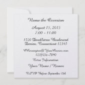 Soirée VIP - Invitation à un événement spécial - S (Dos)