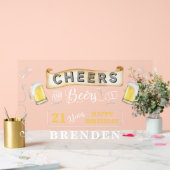 Soirées et bières à 21 ans fête d'anniversaire (Mariage)