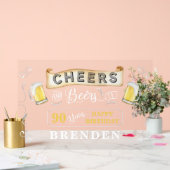 Soirées et bières à 90 ans fête d'anniversaire (Mariage)