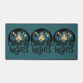 Soirs de feu de camp rustique aventure extérieure (Recto)