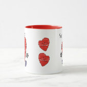 "Sois à moi !" Joyeuse Mug de la Saint-Valentin (Centre)