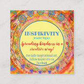 "Sois belle" Cartes de bonté d'inspiritisme (Dos)