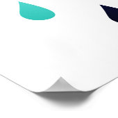 Sois courageux petit enfant affiche de nurserie po (Coin)