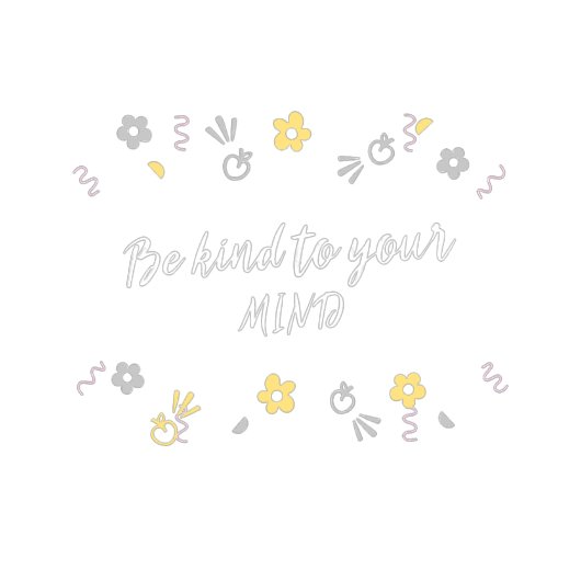 Sois gentil avec ton esprit T-shirt santé mentale