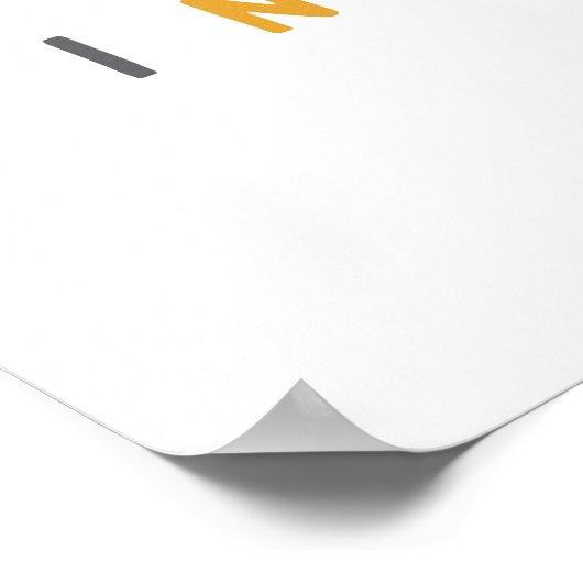 sois gentil. Poster et impression (Coin)