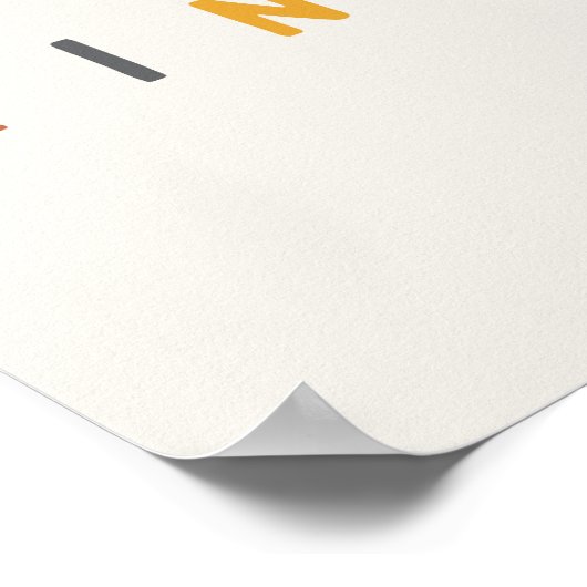 sois gentil. Poster et impression (Coin)