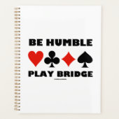 Sois humble Play Bridge Quatre combinaisons de car (Devant)