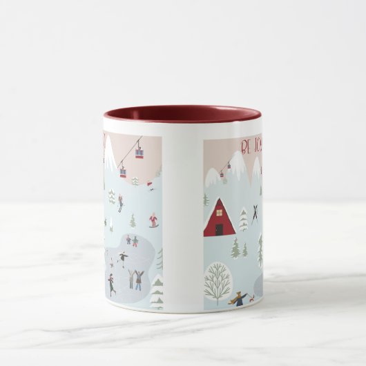 "Sois Joyeux" Café Mug (Centre)