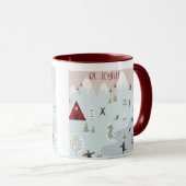 "Sois Joyeux" Café Mug (Devant droit)