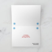 Sois Joyeux ! Carte de voeux de Noël (Intérieur)