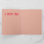 Sois ma carte de la Saint-Valentin (Intérieur)