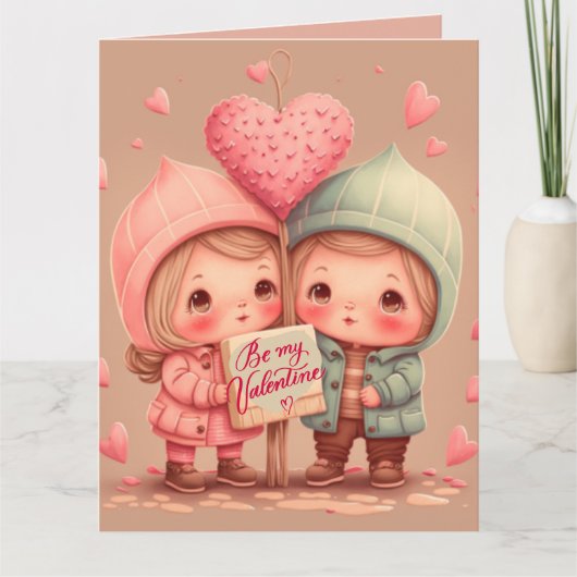 Sois ma carte de la Saint-Valentin (Devant)