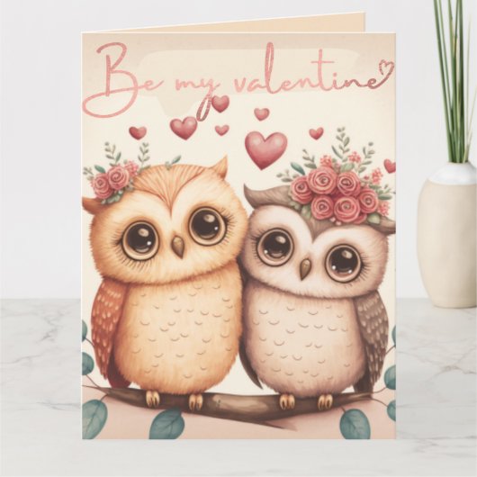 Sois ma carte valentine (Devant)