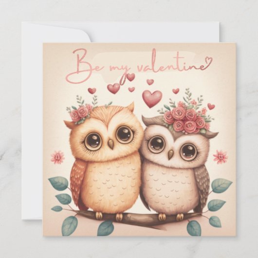 Sois ma carte valentine (Devant)