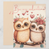 Sois ma carte valentine (Devant / Derrière)