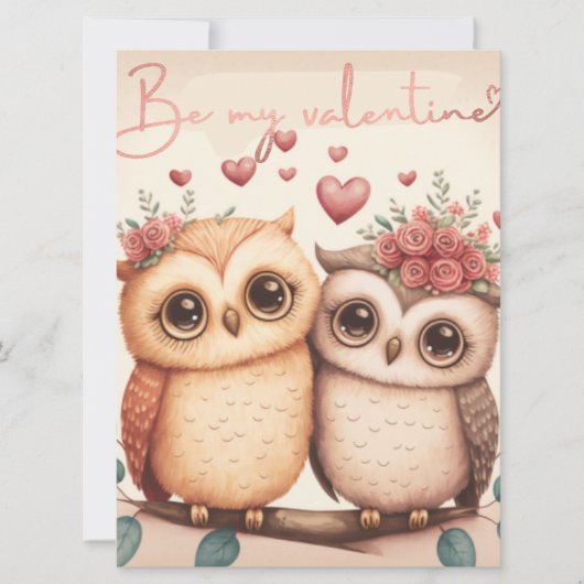 Sois ma carte valentine (Devant)