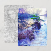 sois ma demoiselle d'honneur invitation waterhaze (Devant / Derrière)