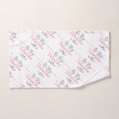 Sois ma Saint Valentin (Serviette à main)