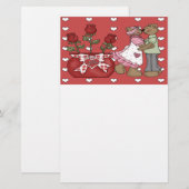 Sois Ma Saint-Valentin ! Papeterie (Devant / Derrière)