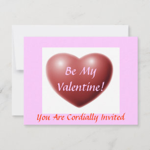 Sois Ma Valentine ! - Invitation au dîner du jour
