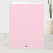 Sois Mien Carte de la Saint-Valentin en Forme de C (Dos)