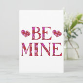 Sois Mien Invitation à la Saint-Valentin (Debout devant)