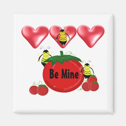 Sois Mienne Abeilles et Magnet de Tomate (Devant)