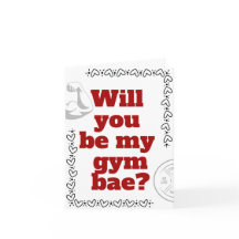 Sois mon âme sœur de gym Carte de la Saint-Valenti